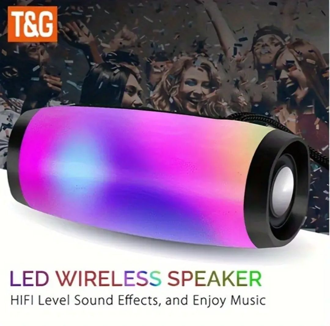 Nowy głośnik bluetooth LED!
