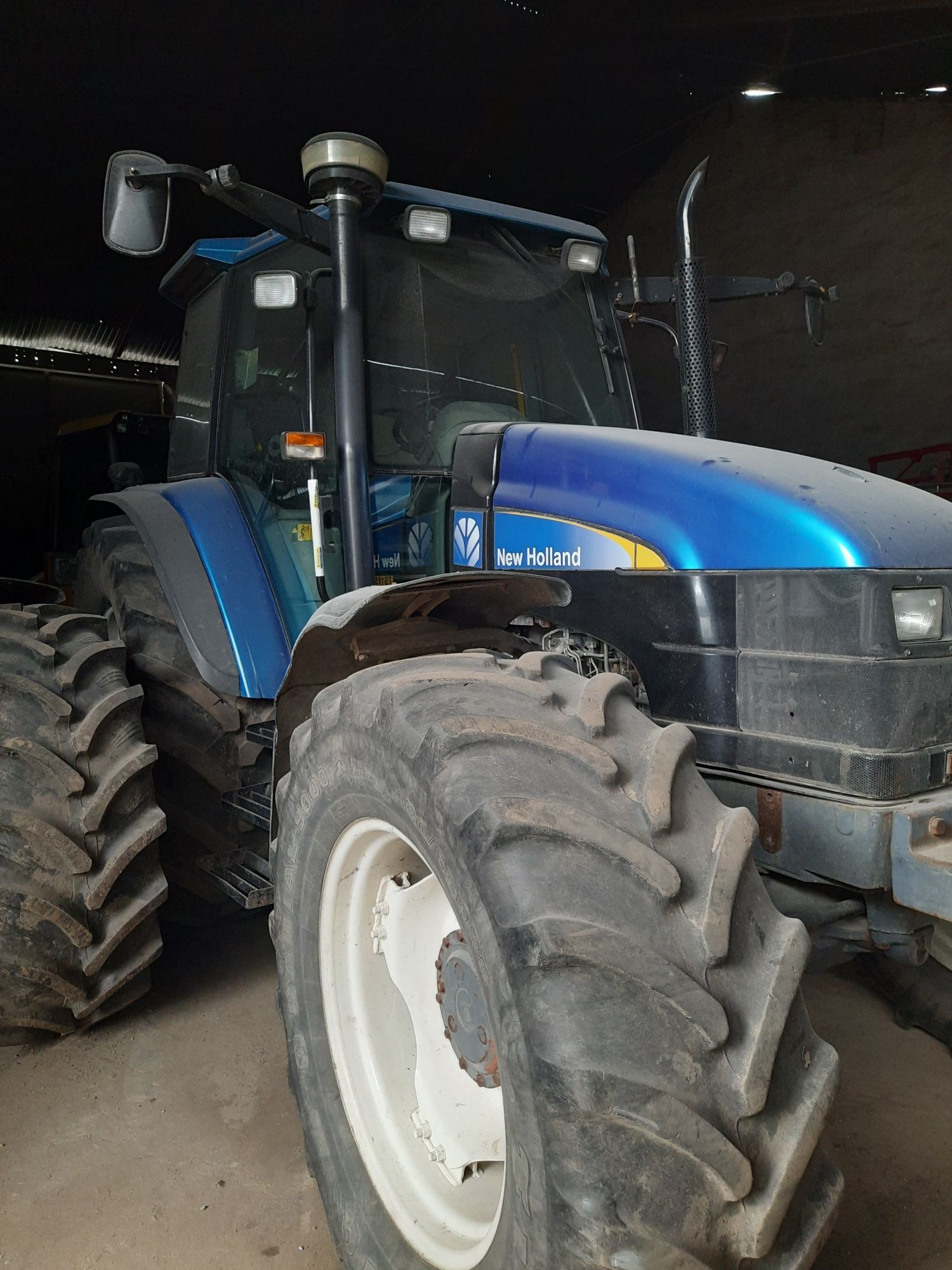 Ciągnik rolniczy new Holland ts115 6 cyl same lambo case deere ursus