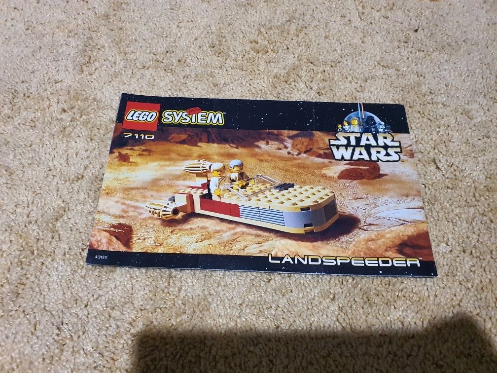 Lego Star Wars 7110 Landspeeder z 1999r z instrukcją