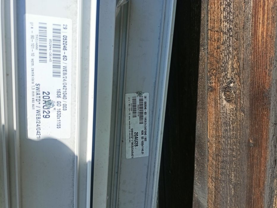 Nowe okna 3 szybowe plastikowe