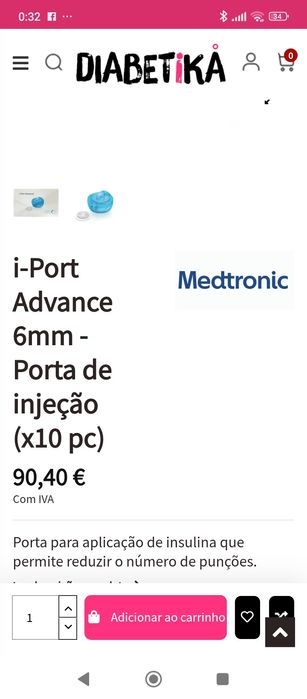 I-port Advance® dispositivo para administração de fármacos