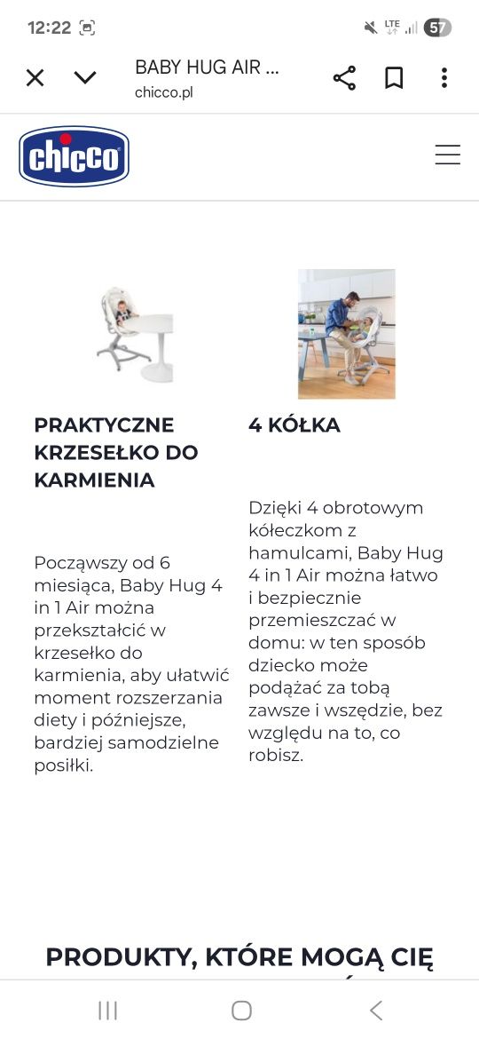 Łóżeczko 5w1 chicco jak nowe!