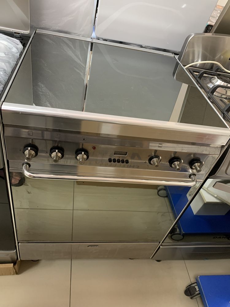 Комбінована Плита SMEG нержавійка