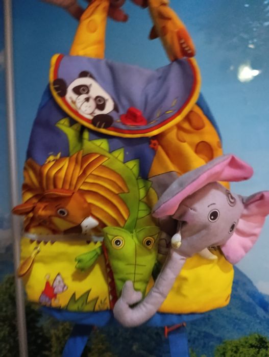 Рюкзак детский, интересный.