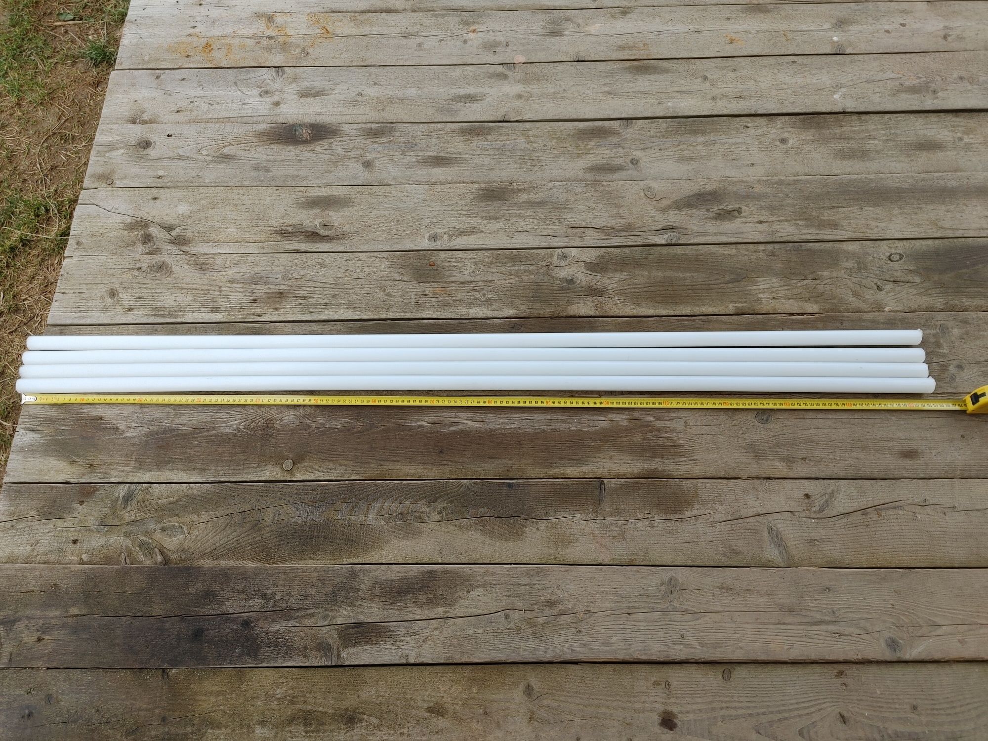 Pręty wałki teflonowe Fi 25 4x1,5m 6m