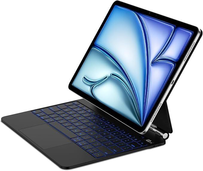 Чохол клавіатура з тачпадом та підсвідкою IPad Pro 13