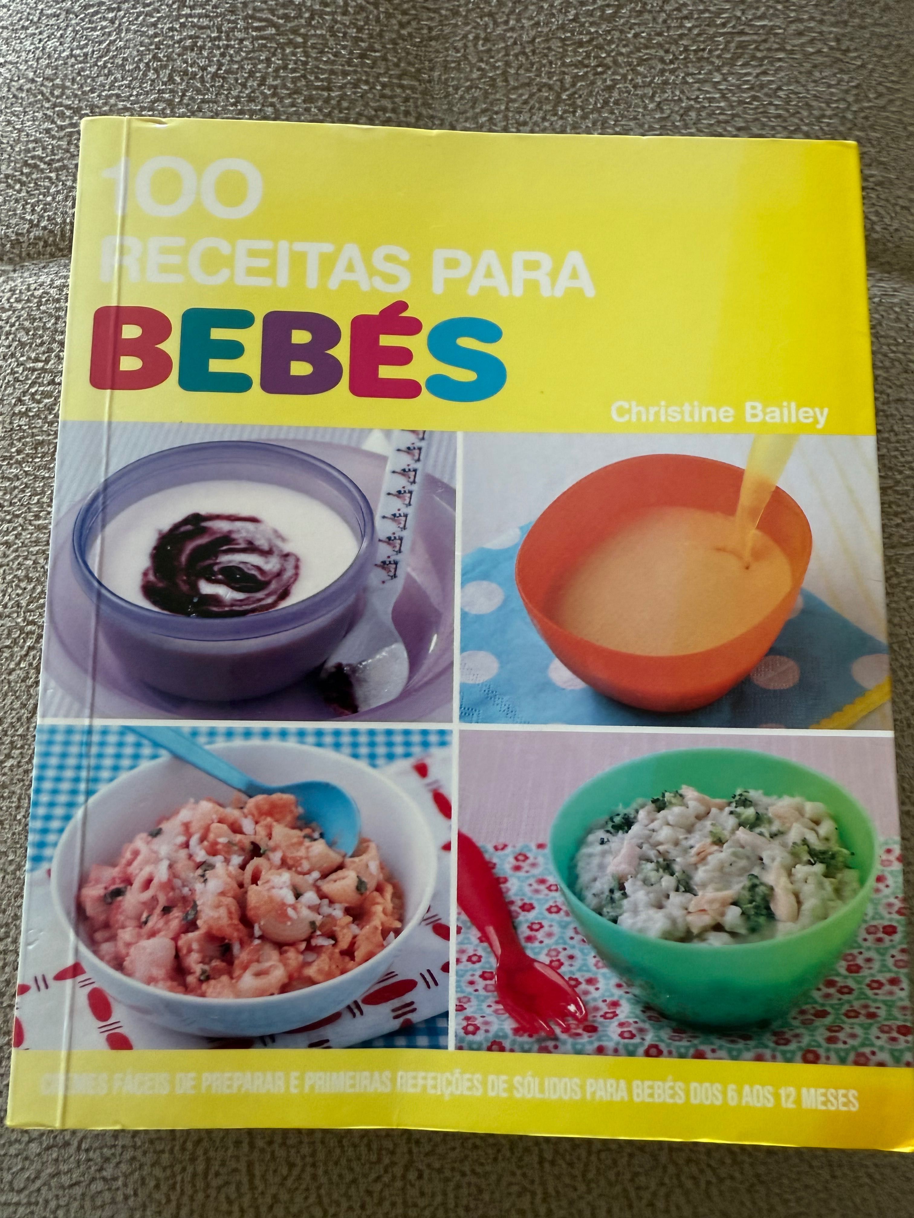 Livro de 100 receitas para bebés