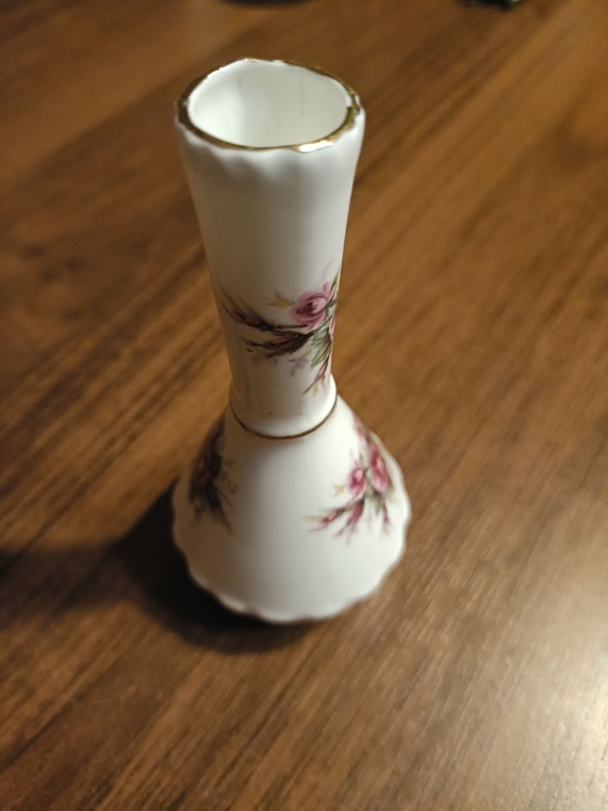 Vintage wazonik porcelana bone China