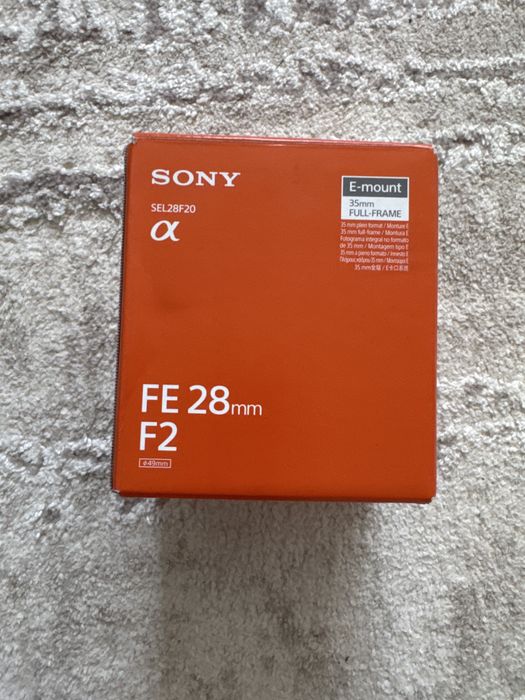 Обєктив SONY FE28mmF2