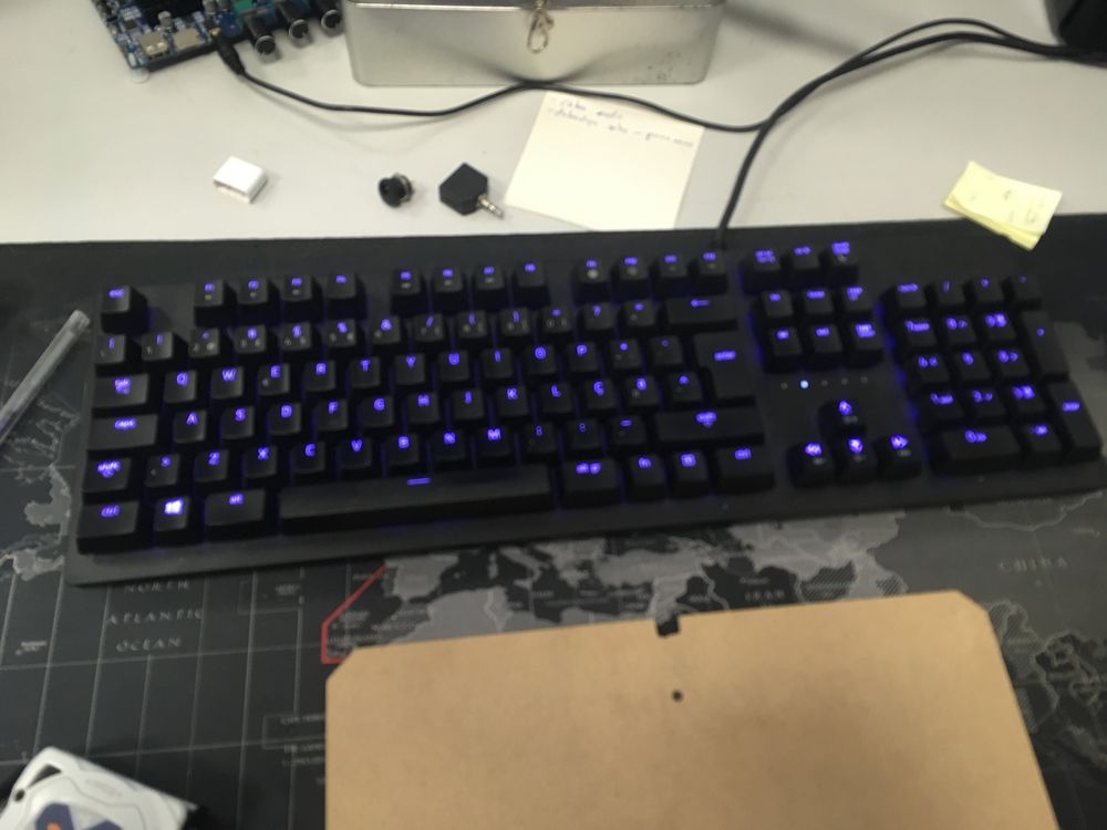 TROCO Teclado Razer Huntstman