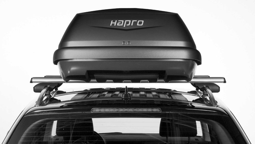 Boks Dachowy Hapro Carver 430 Box dachowy czarny matowy