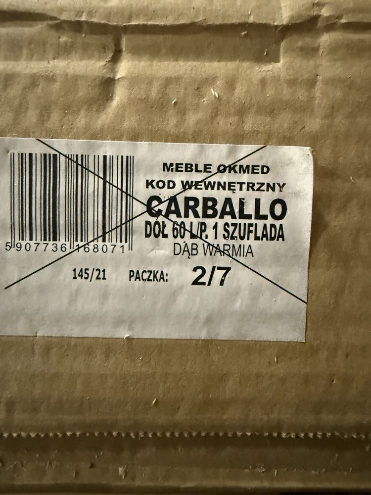 Szafka kuchenna Carballo dół z szufladą