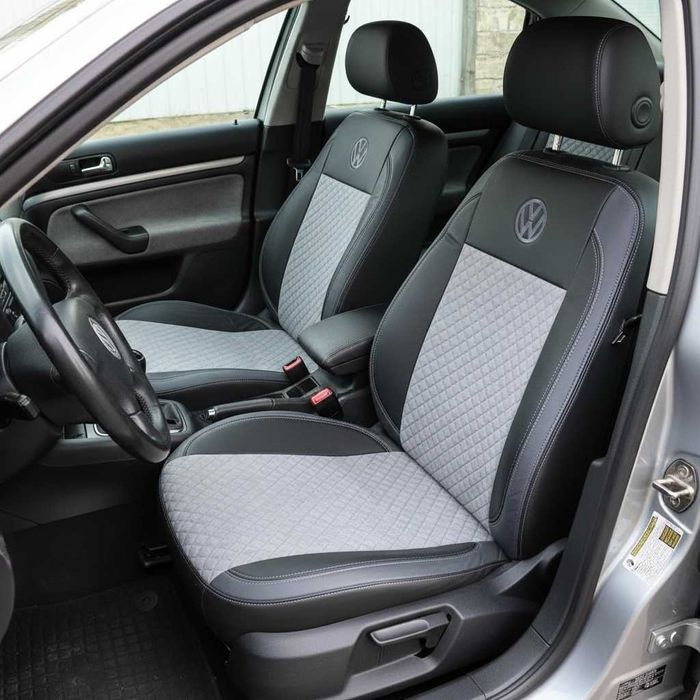 Авточехлы VW Passat B5 (2000-2005) Sedan Модельные Экокожа EMC-Elegant