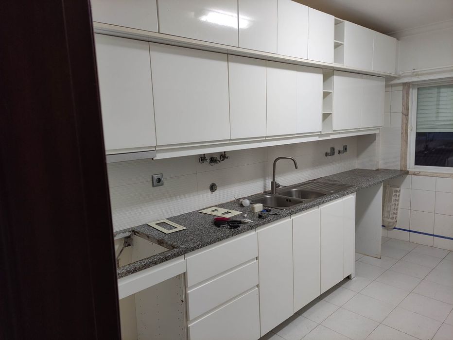 Moveis e bancada de cozinha