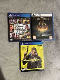 Диск до PlayStation 4,5 CyberPunk, GTA5, Elden Ring + Гарантія