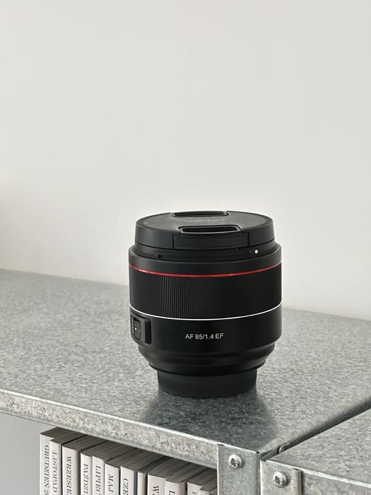 Obiektyw samyang 85 mm EF canon f 1.4 jasny autofocus