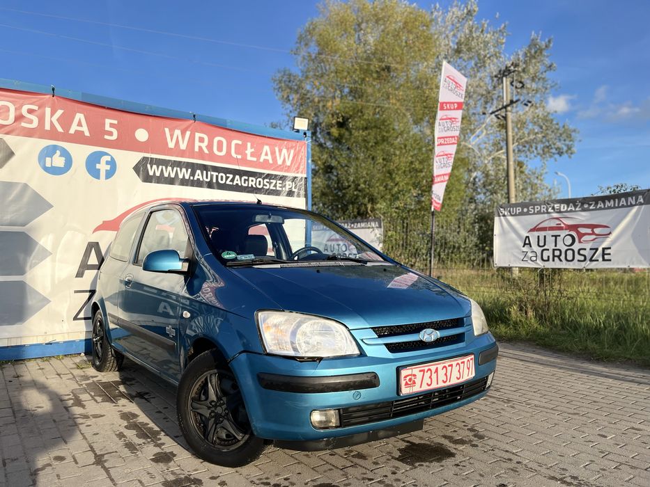 Hyundai Getz 1.4 Benzyna//Klimatyzacja//Elektryka//Zamiana