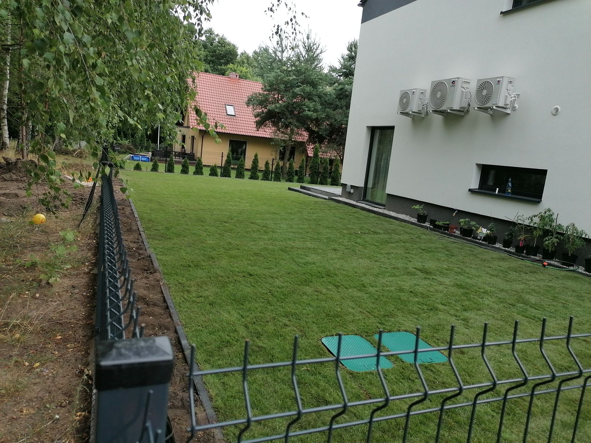 Usługi brukarskie, zakladanie trawników