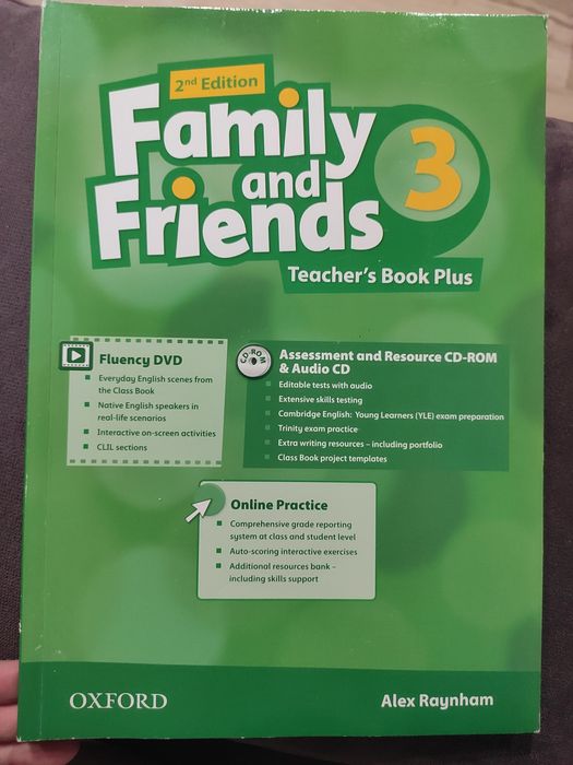 Family and friends 3,4 Teacher's book plus оригінал з кодом
