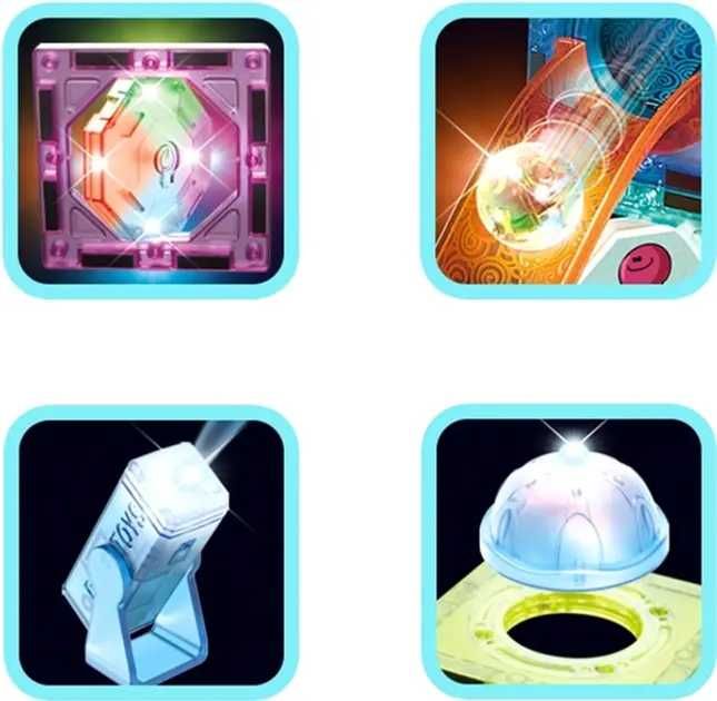 Магнітний конструктор Woopie Light Magnetic Blocks G025/110 деталей