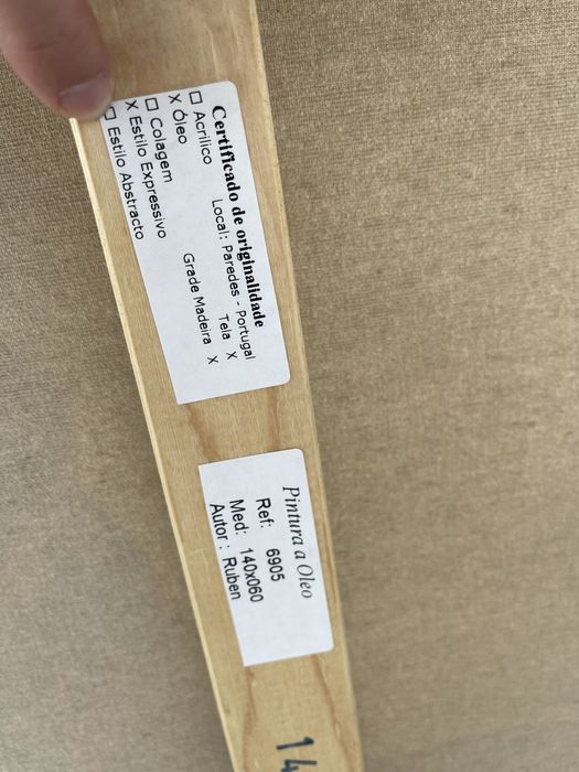 Quadros decorativos com assinatura