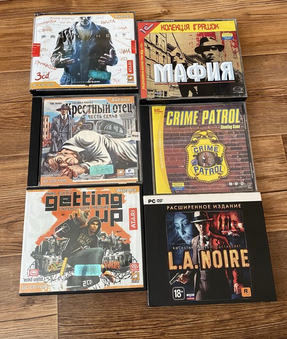 Диски для ПК: Resident Evil, Doom, Fallout, Quake, Postal, Painkiller