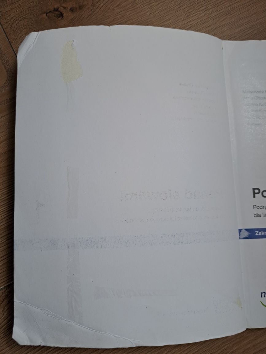 Podręcznik "Ponad słowami 1 cz.2" - nowa era