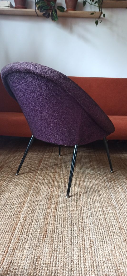 Fotel Olympia 1 NRD DDR PRL vintage lata 60 70 modern nie Ewa