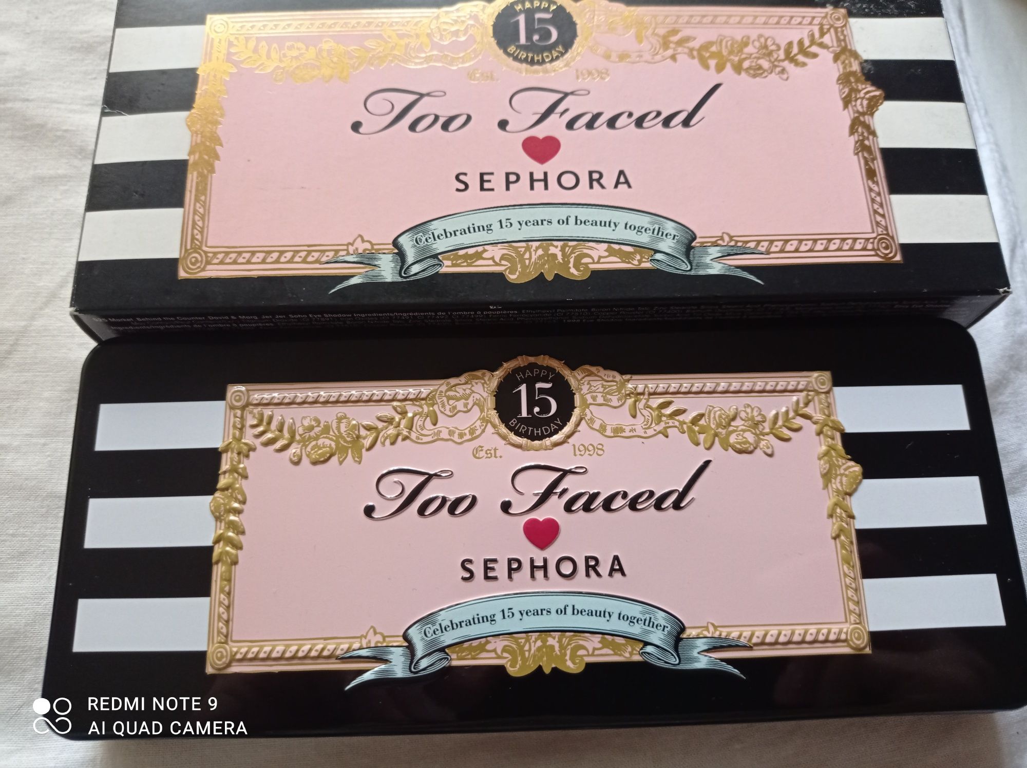 Paleta Too faced loves Sephora. Nova.