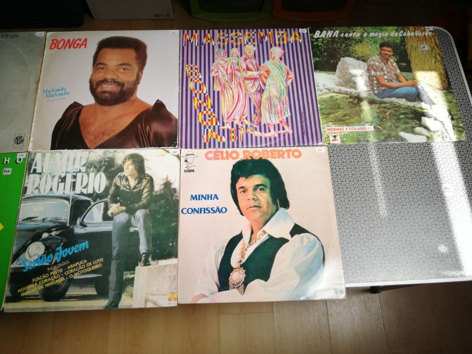 Discos Vinil Música Angolana/Brasileira/Popular.