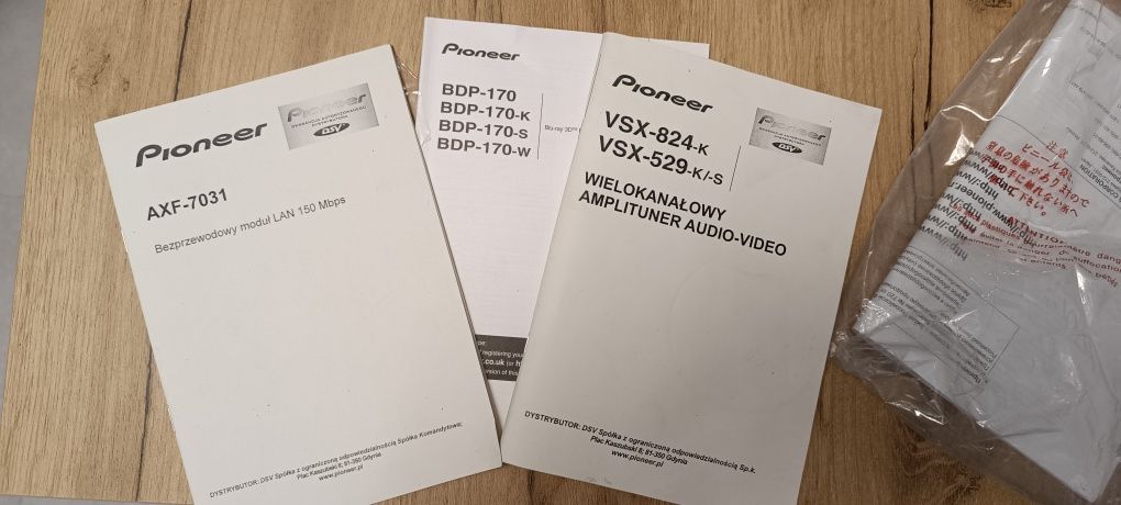 Kino domowe Pioneer vsx529k+BDP170K+ Jamo s 506 w bardzo dobrym stanie