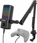 Mikrofon pojemnościowy ze statywem Tonor TXC3 PC/Xbox, NOWY