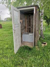 Wychodek WC (drewniany TOI TOI) - na budowę