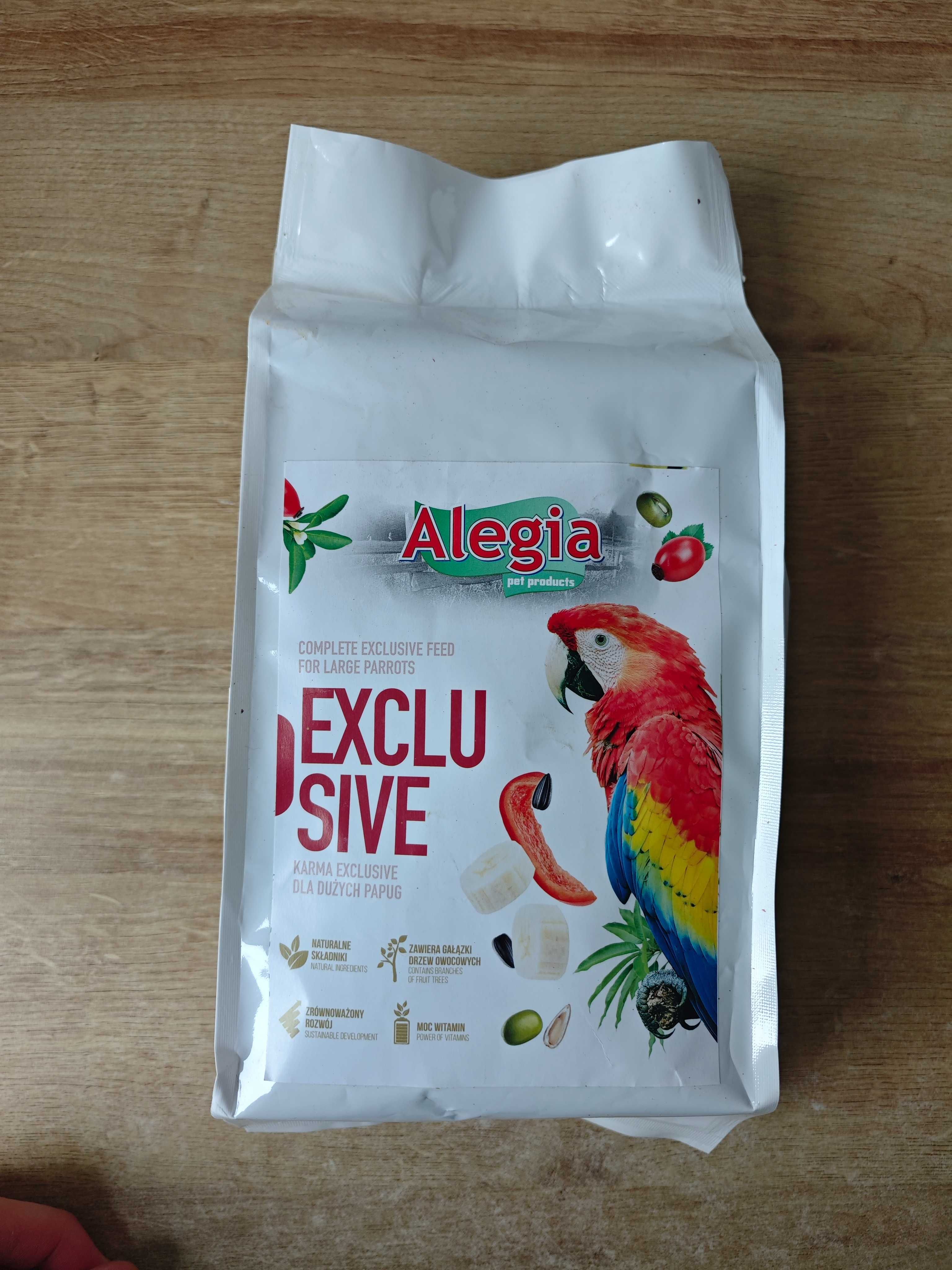 Alegia -Exclusive karma dla dużych papug 900g