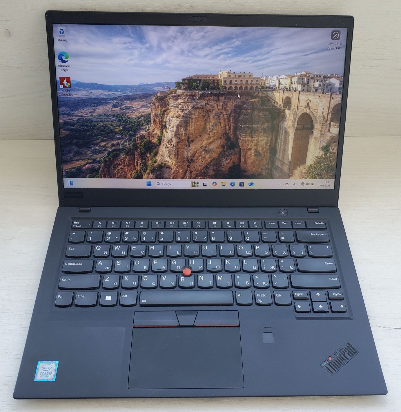 Lenovo Thinkpad X1 Carbon 6 gen 8GB 256 M.2 NVMe Windows 11 FullHD IPS