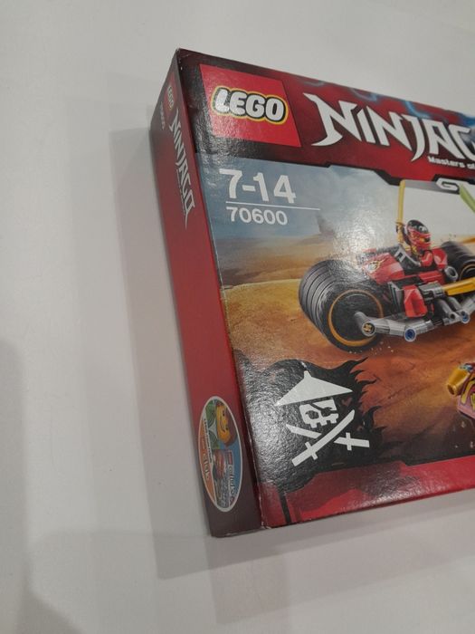 Nieotwarte Lego Ninjago 70600 Pościg na motocyklu