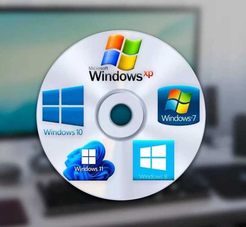 Операційна система диск Віндовс Windows Xp, 7, 8, 10,11
