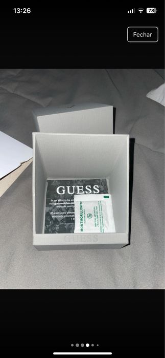 Relogio guess nunca usado