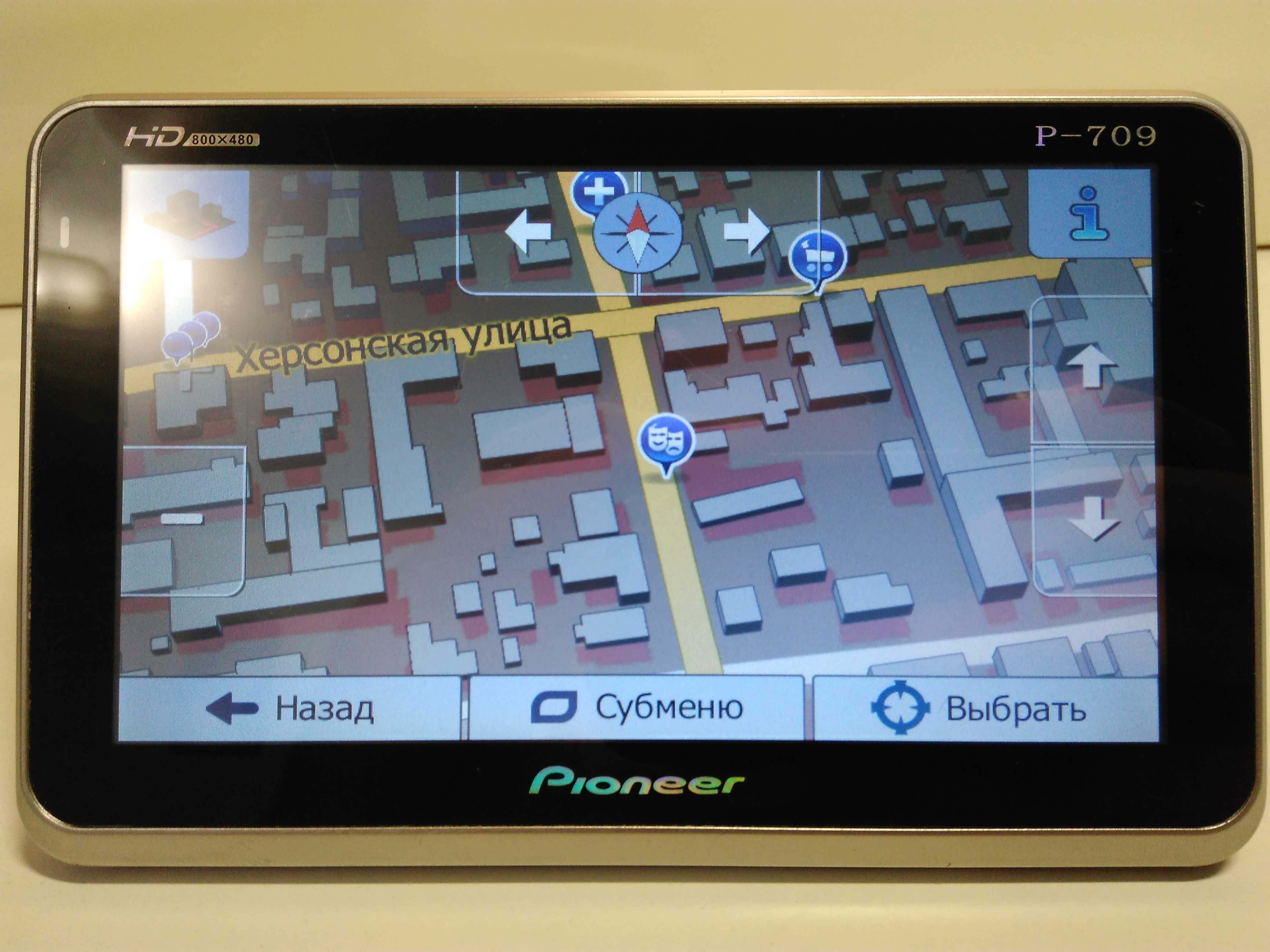 Навигатор Pioneer 7’’ TIR/ADR Navitel IGO карты Украины и Европы 2025!