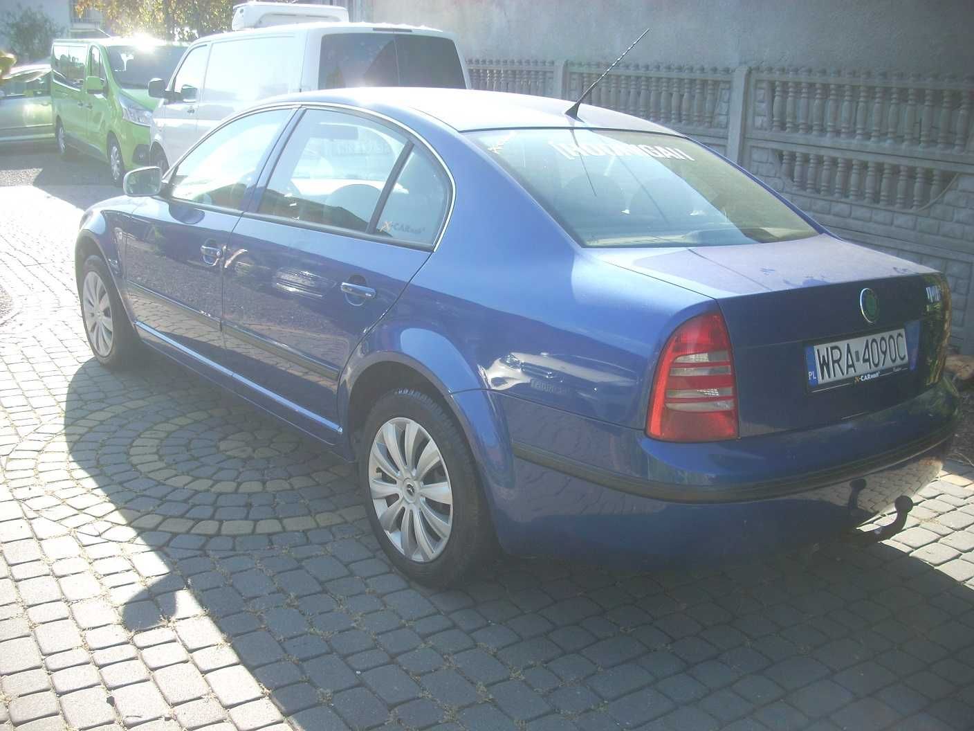 skoda superb 1.8 turbo z gazem,skóra,
