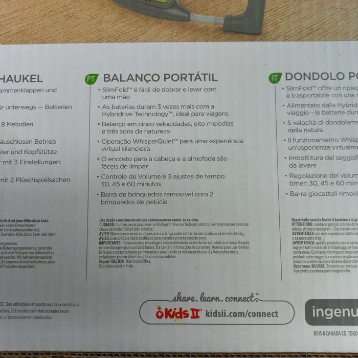 Espreguicadeira portátil Ingenuity