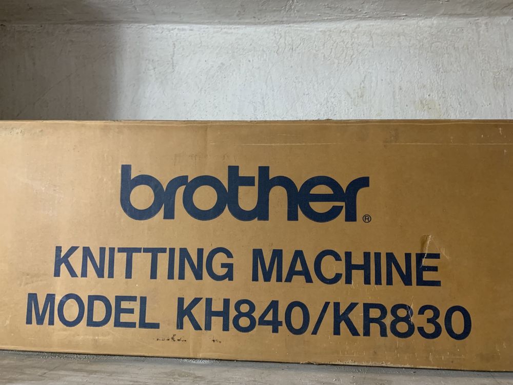 Maszyna dziewiarska brother KH840/KR830
