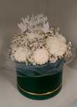 Flower candle box Ślubny
