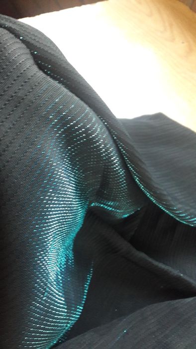 Ткань хб Чулок черная люрекс ретро танцев