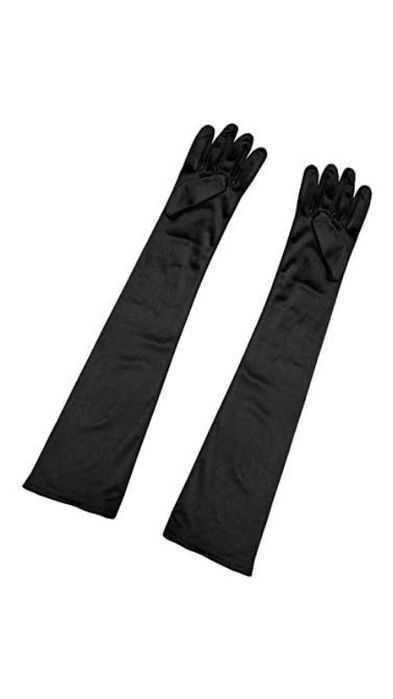 Rękawiczki długie retro lata 20-te