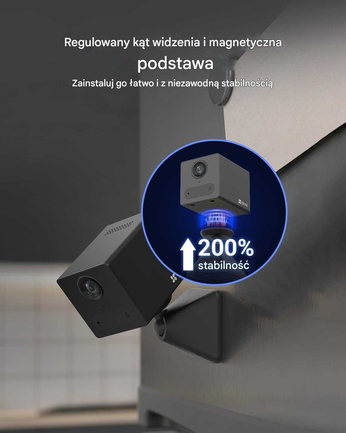 EZVIZ CB2 mini kamera WiFi Full HD z czujnikiem ruchu – powystawowa