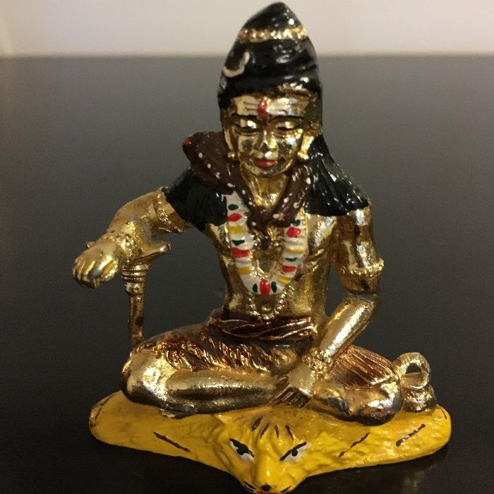 Estatueta de Shiva em metal