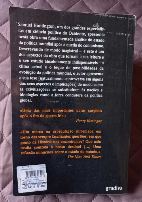 O Choque das Civilizações - Samuel P. Huntington