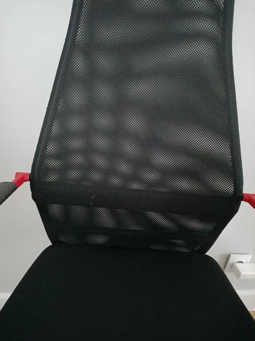 Krzesło gamingowe Ikea czarne