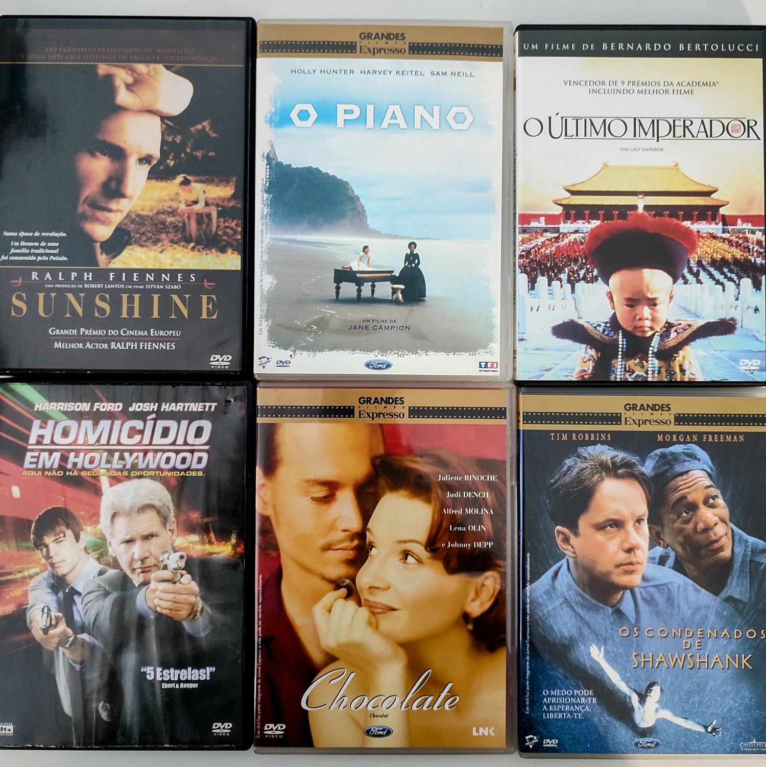 DVD's originais.